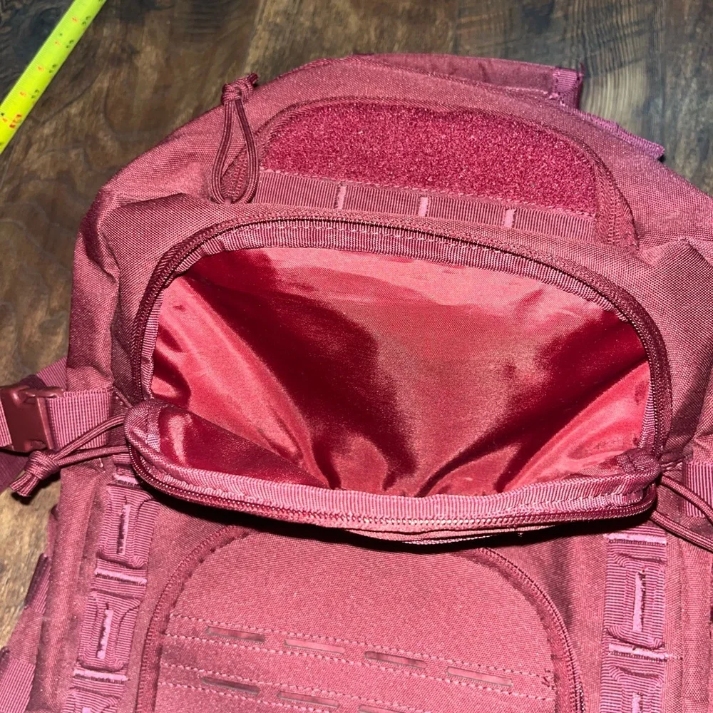 Red Tactical Backpack - Picture 5 of 9